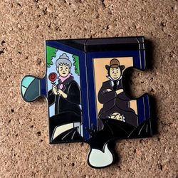 Disney Pin STRETCHING Haunted Mansion Character Connection Mystery Puzzle LE 650