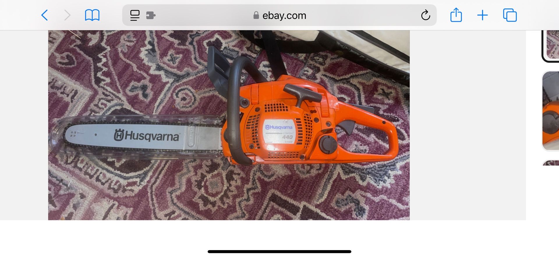Husqvarna 440 40.9-cc 2-cycle 18-in Gas Chainsaw - $250