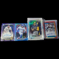 4 CARD BASEBALL LOT!!!