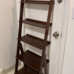 Ladder shelf