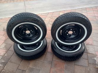 Impala wheels with white wall tires