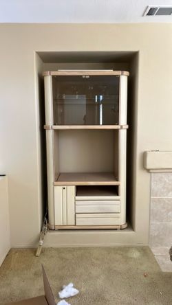 Free. Free. Entertainment center