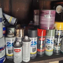 Spray Paint Job Lot
