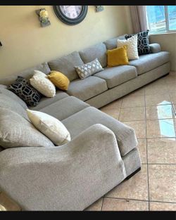 Gorgeous and super comfortable sectional couch from Jerome’s