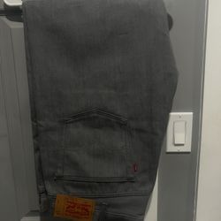 Gray 501 Pants 