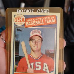 Mark McGuire Rookie Card 