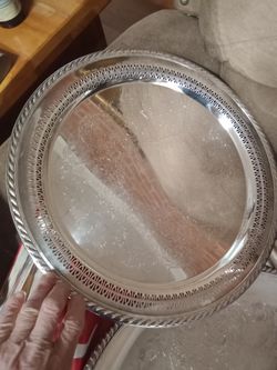 Silver Plated Platter
