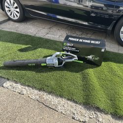 Ego Leaf Blower With Charger And Battery
