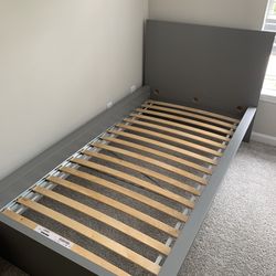 IKEA Malm Bed (twin) with Luroy Slatted Baseball