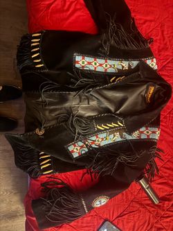 Native leather jacket