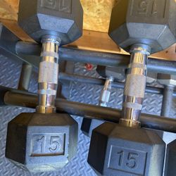 15lb Dumbbells 