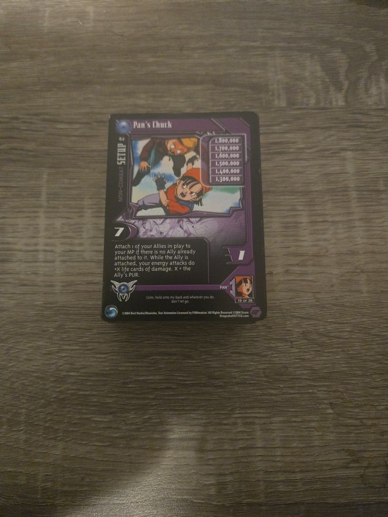 Dragon Ball Gt Playing Cards