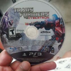 Ps3 Video Game, Transformers 