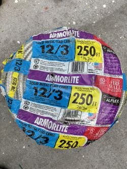 Mc Wire 12/3 250’ $150