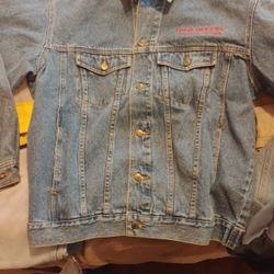 Denim Levi's Jacket With Four Queens Casino In The Back I'm Asking 40 Bucks