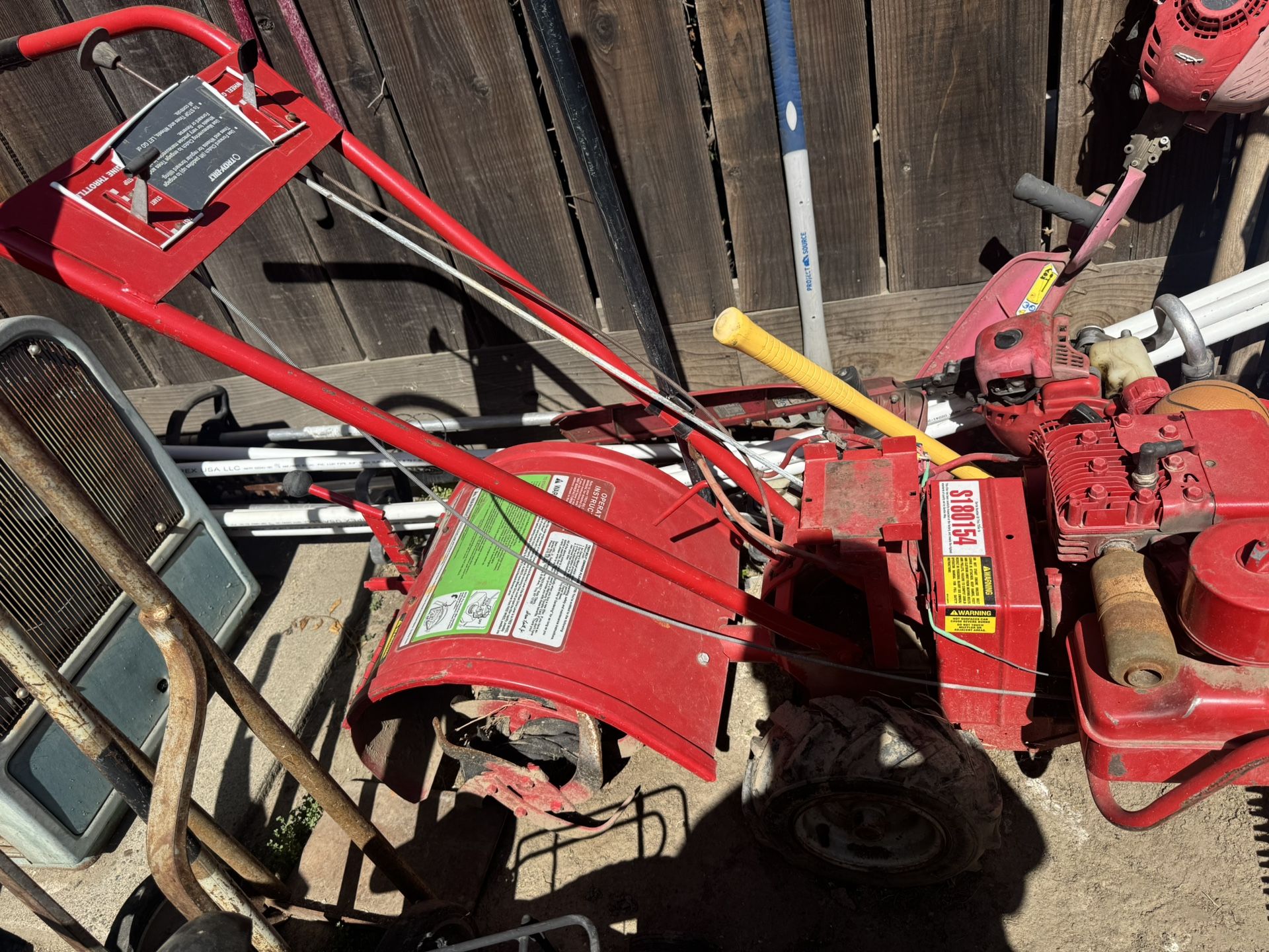 Troy Built Commercial Rototiller