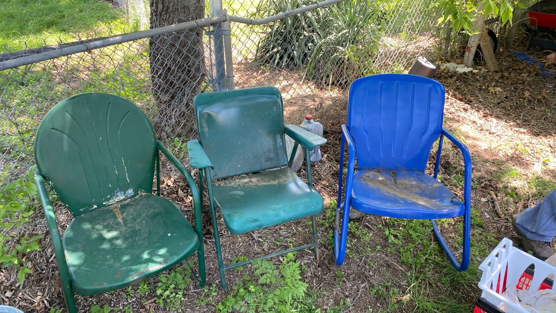 Old Lawn Chairs