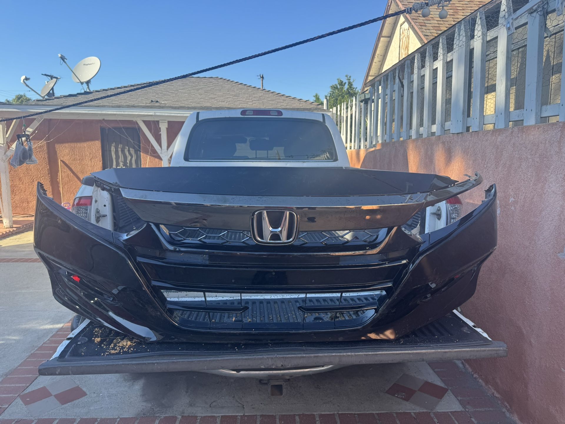 Honda Accord 2019 Black Bumper