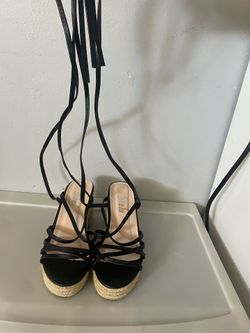 Girl Shoes Lace Up Size 7