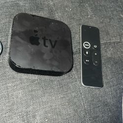 Apple TV 4K HDR WiFi Steaming Device W/Remote