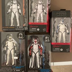 Star Wars The Black Series Phase 1 Clone Lot