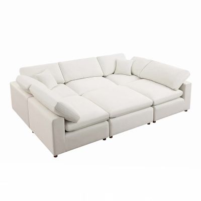 Cloud Sofa - Modular Sectional Sofa Bed - Free Delivery ✅ Cloud Family Sofa White 