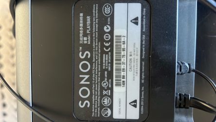 Sonos playbar