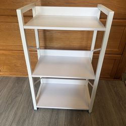 Small Bookshelf 3 Tier Bookcase Night Stand