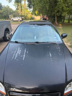 Black Sedan Car Honda accord 2001