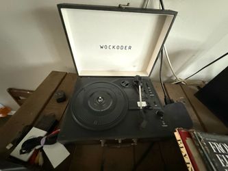 Record player and Bluetooth speaker