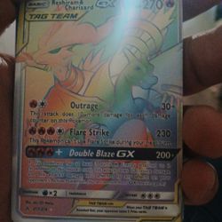 Reshiram & Charizard Pokemon Cards