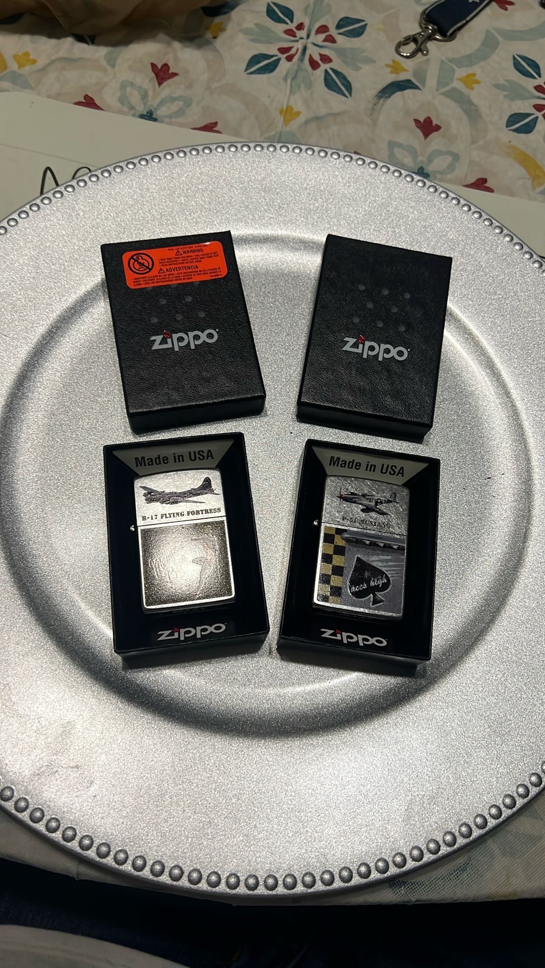 Zippo Lighters (New) $ 55 Each