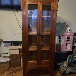 Solid Wood China Cabinet