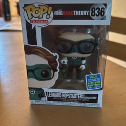 Leonard As Green Lantern Funko Pop