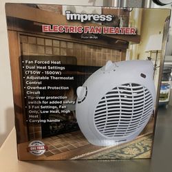 Impress Electric Fan Heater 