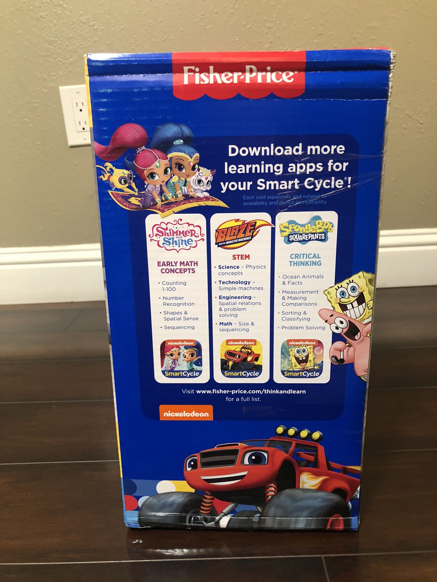 Fisher price smart cycle compatible devices sale