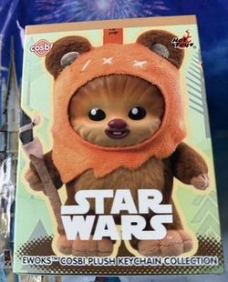 Pop Mart Disney Cosbi Star Wars Ewok Plush Keychain Mystery Box Sealed 1 Of 8