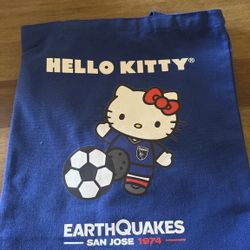 Hello Kitty San Jose Earthquakes Tote Bag