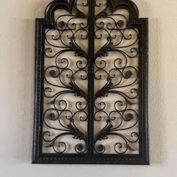 Hemispheres Metal Wall Art