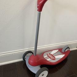 Radio Flyer 3 Wheeled Scooter For Kids/ Toddler- Red