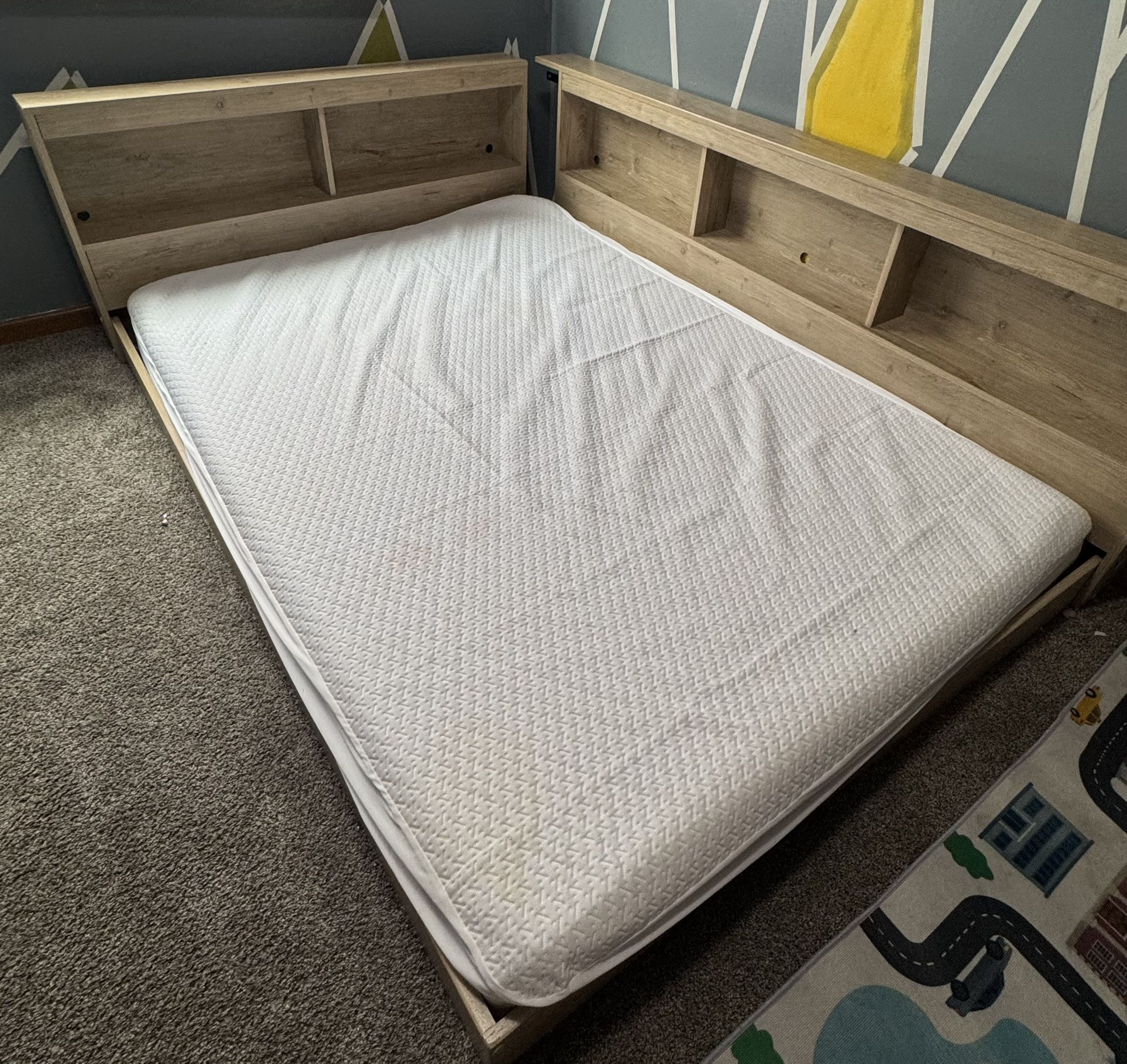 Bookcase Full Size Bed