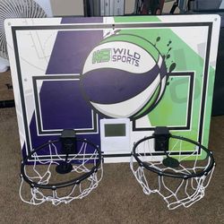 Double Basketball Rim Game 