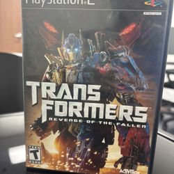Transformers revenge Of The Fallen PlayStation 2