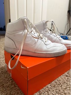 White Nike High-Top Sneakers Size 11