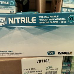 Blue Nitrile Gloves