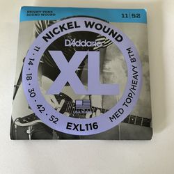 D'Addario Guitar Strings - XL Nickel Electric Guitar Strings