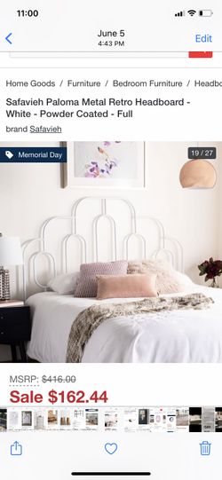 Art DecoHeadboard Full - Moving Must Go! OBO