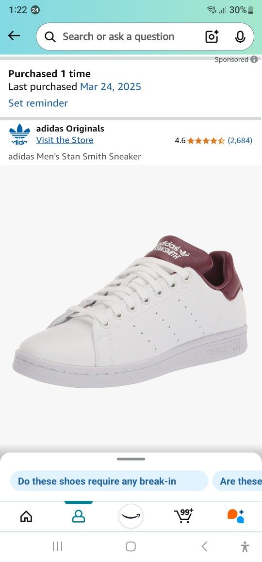NEW Stan Smith Adidas 