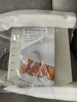 Microwave Bacon Grill w/Cover