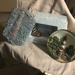 St. Augustine, Fl. Photo Frame/Assateague, Va Lamp